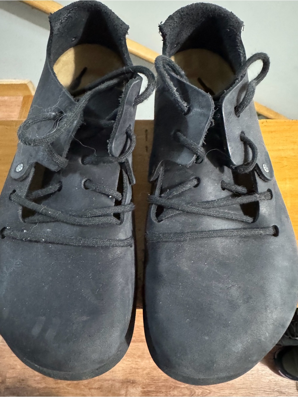Birkenstock Montana Black Leather Shoes Unisex Size EU 40 Regular / Wide